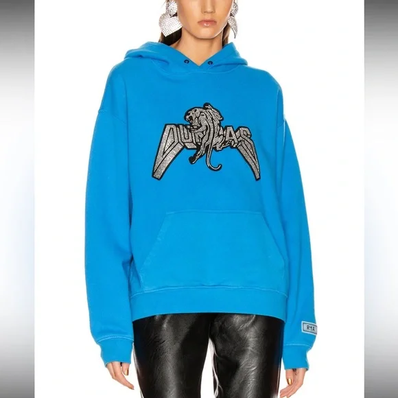 DUNDAS X RTA rhinestone hoodie- size small! NWOT- limited edition! - Picture 2 of 10